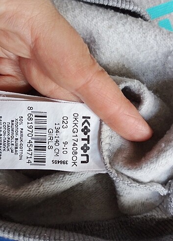 Sweatshirt kız çocuk  - Görsel 4