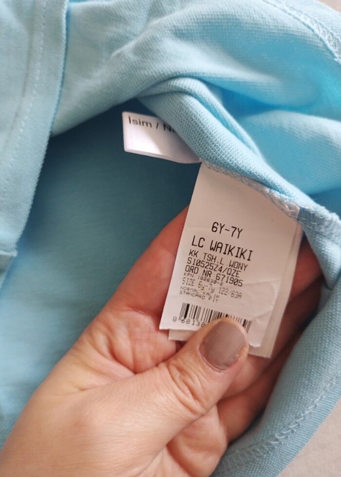 Pola yaka t-shirt  - Görsel 3