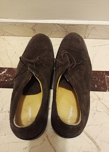 Yeşil kundura hush puppies erkek ayakkabı  - Görsel 2