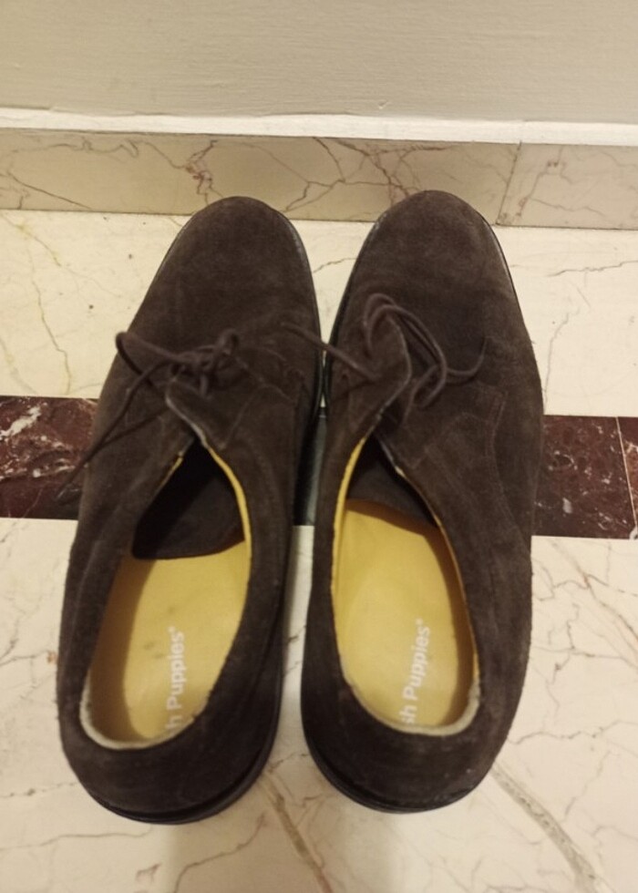 Yeşil kundura hush puppies erkek ayakkabı  - Görsel 2