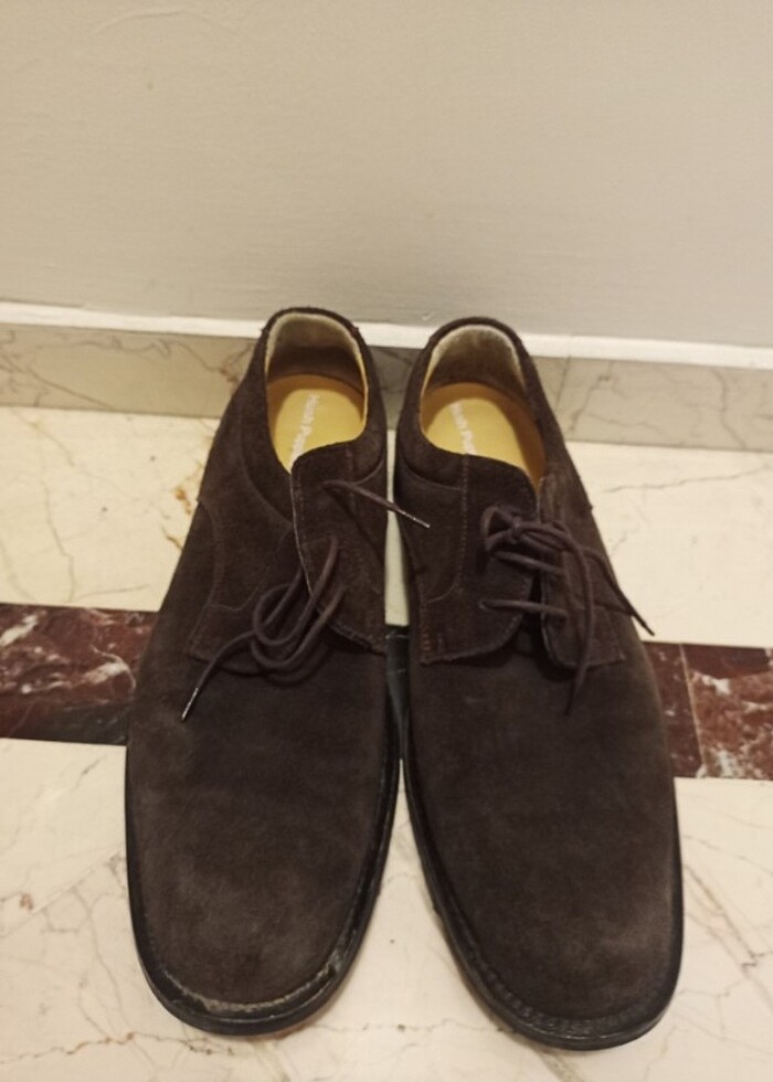 Yeşil kundura hush puppies erkek ayakkabı  - Görsel 3