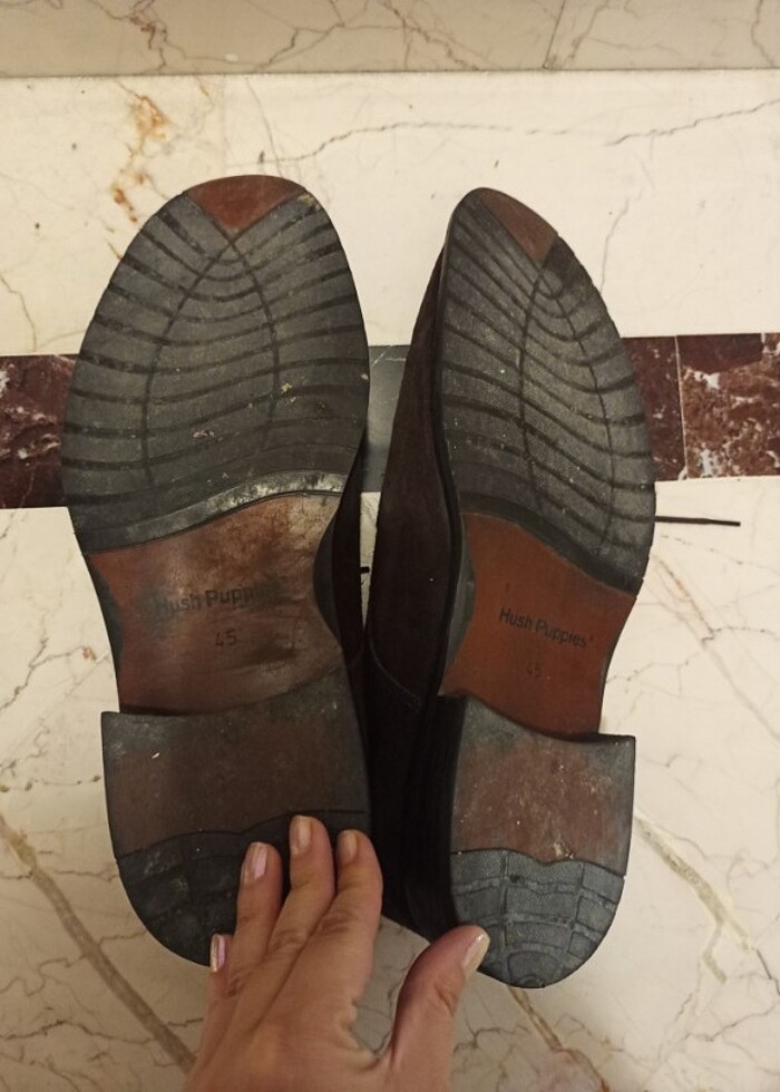 Yeşil kundura hush puppies erkek ayakkabı  - Görsel 4