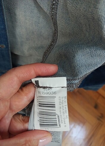 Mavi marka kot ceket  - Görsel 3