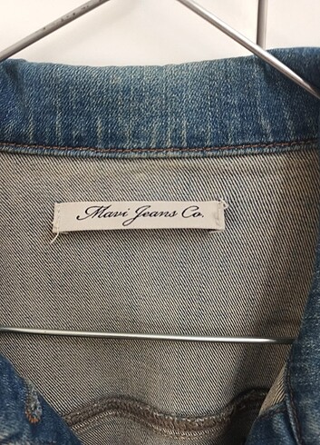 Mavi marka kot ceket  - Görsel 4