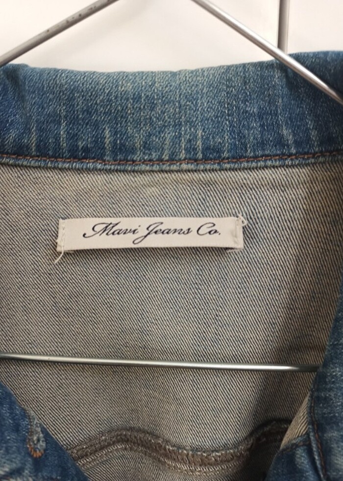 Mavi marka kot ceket  - Görsel 4