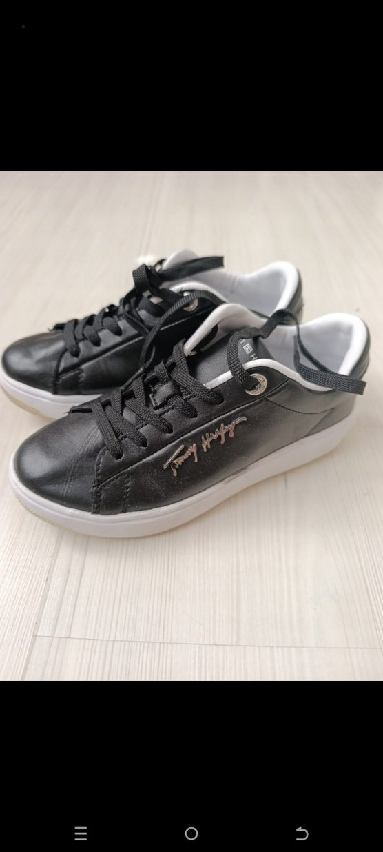 Tommy Hilfiger Siyah Kadın Spor Ayakkabı - Görsel 4