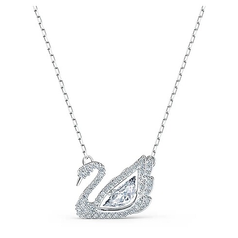 Swarovski kuğu kolye
