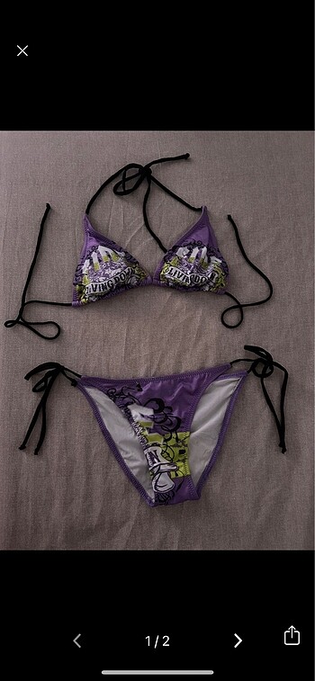 bikini ed hardy y2k