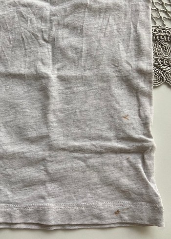 Gri ve Desenli Kız Çocuk Atlet Seti - Görsel 5