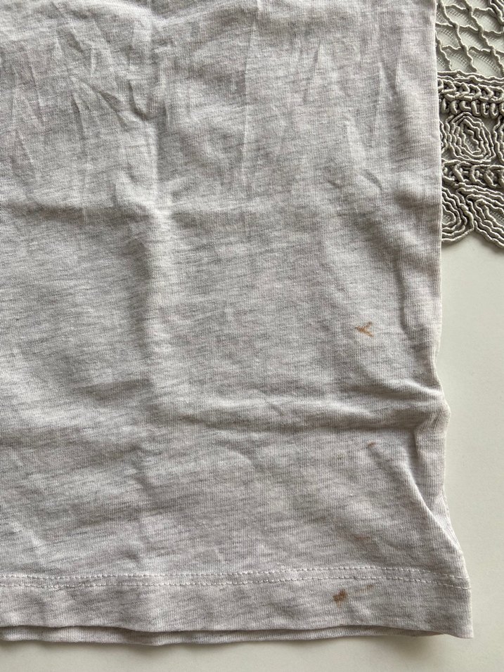 Gri ve Desenli Kız Çocuk Atlet Seti - Görsel 5