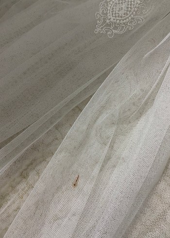 Bohem İşlemeli Beyaz Tül Perde - Görsel 3