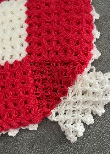 Renkli Örgü Banyo lifi - Görsel 3