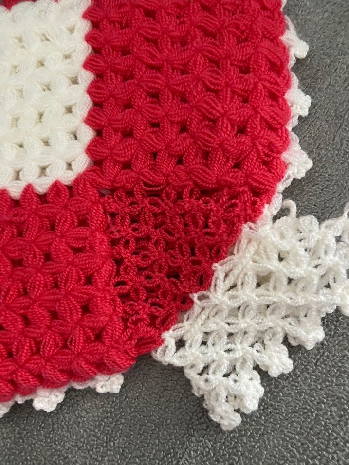 Renkli Örgü Banyo lifi - Görsel 3