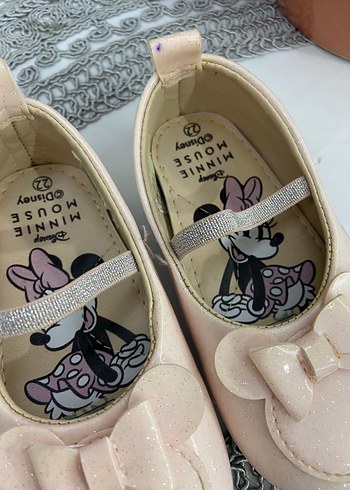 Fiyonklu Pembe Kız Çocuk Babet Ayakkabı - Görsel 2