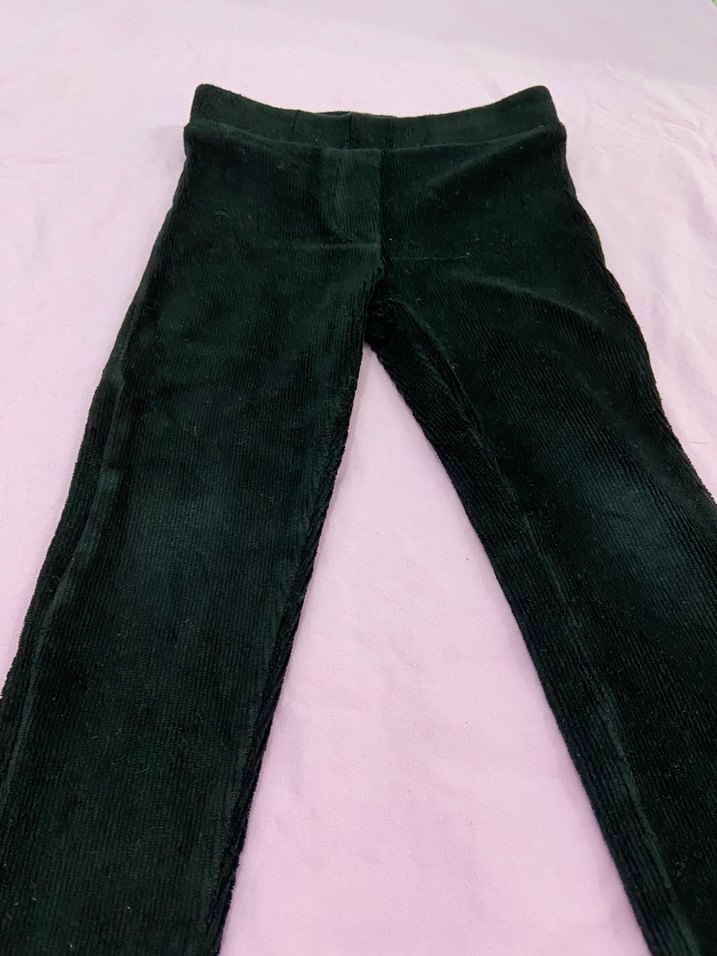 Kız Siyah Dar Kesim Denim Tayt - Görsel 2