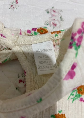 Beyaz Çiçekli Bohem Kız Elbisesi - Görsel 3