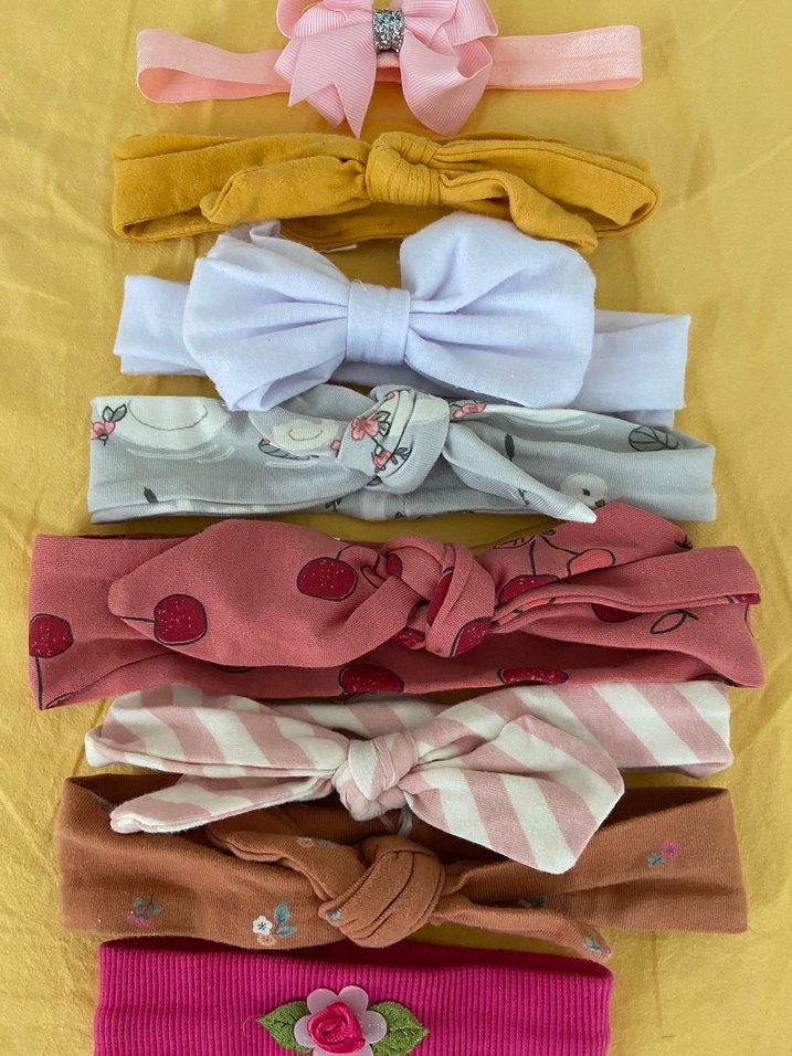 Çok Renkli Nakışlı Bohem Çocuk Saç Bantları - Görsel 2