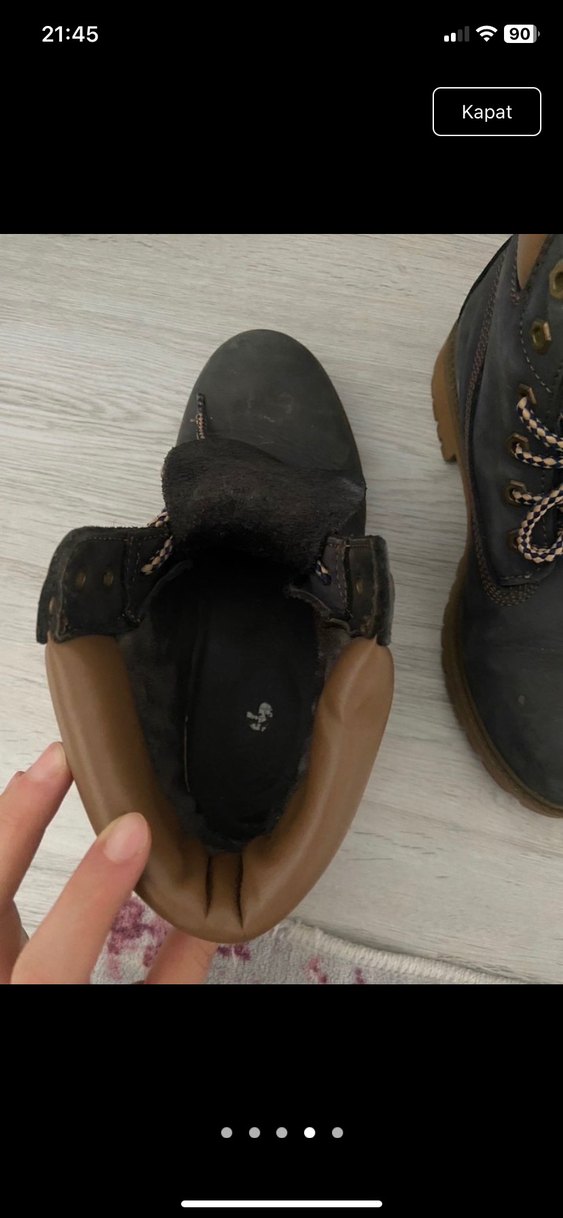 Kahverengi Gri Street Wear bot - Görsel 4