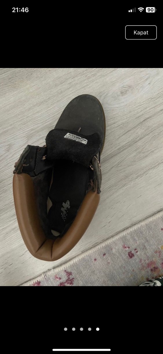 Kahverengi Gri Street Wear bot - Görsel 5