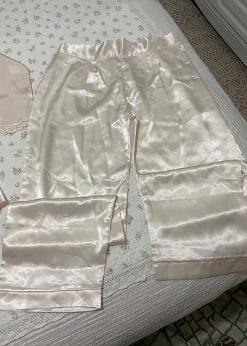 İşlemeli Beyaz Bohem Kadın Sabahlık - Görsel 6