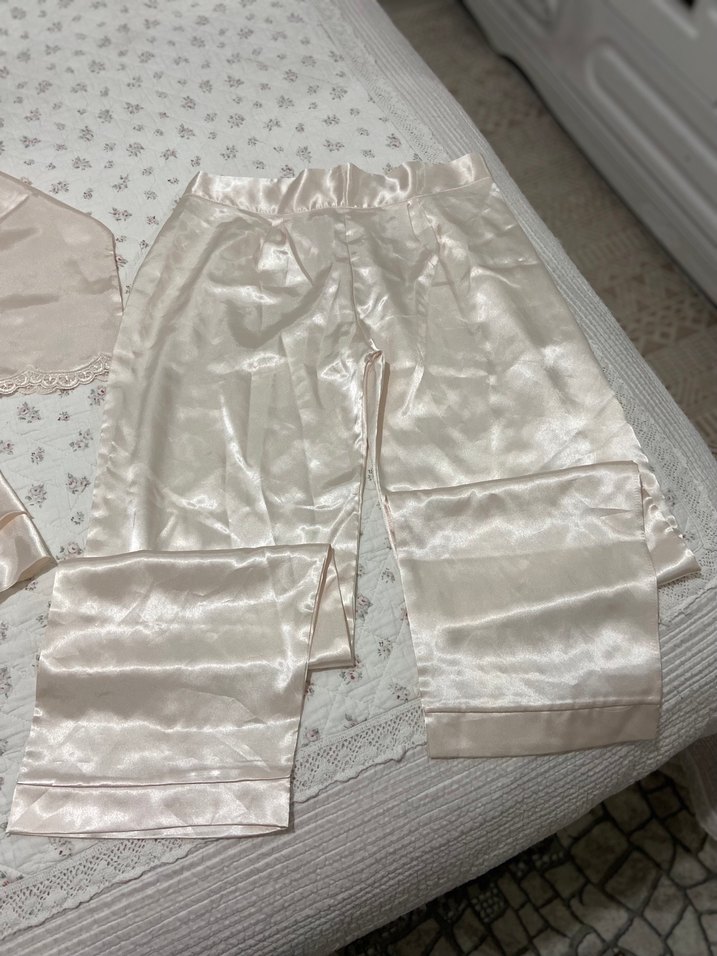 İşlemeli Beyaz Bohem Kadın Sabahlık - Görsel 5