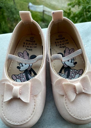 Fiyonklu Pembe Kız Babet Ayakkabı - Görsel 3