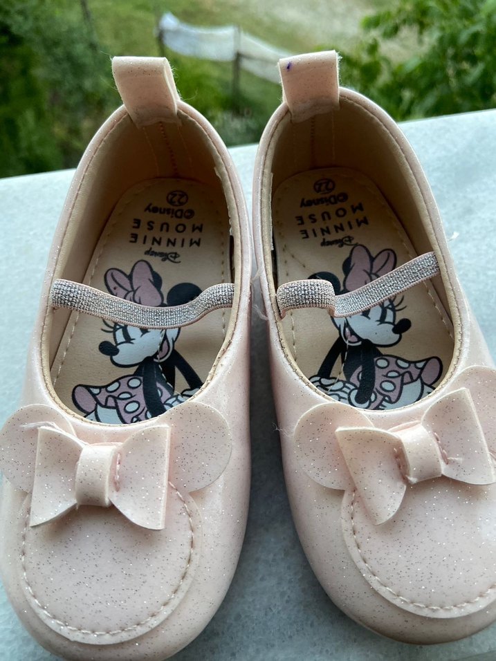 Fiyonklu Pembe Kız Babet Ayakkabı - Görsel 3