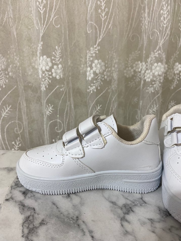 Beyaz Erkek kız Çocuk Spor Ayakkabı - Görsel 2