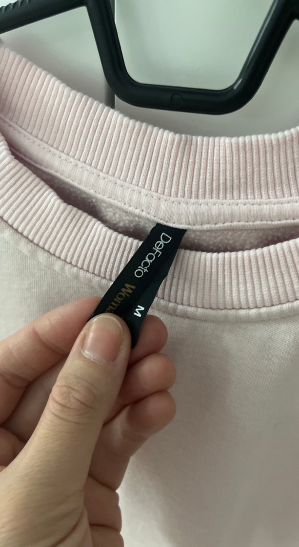 Pembe Oversize Kadın Sweatshirt - Görsel 2