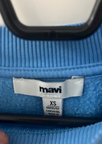 Mavi Kadın Oversize Sweatshirt - Görsel 2