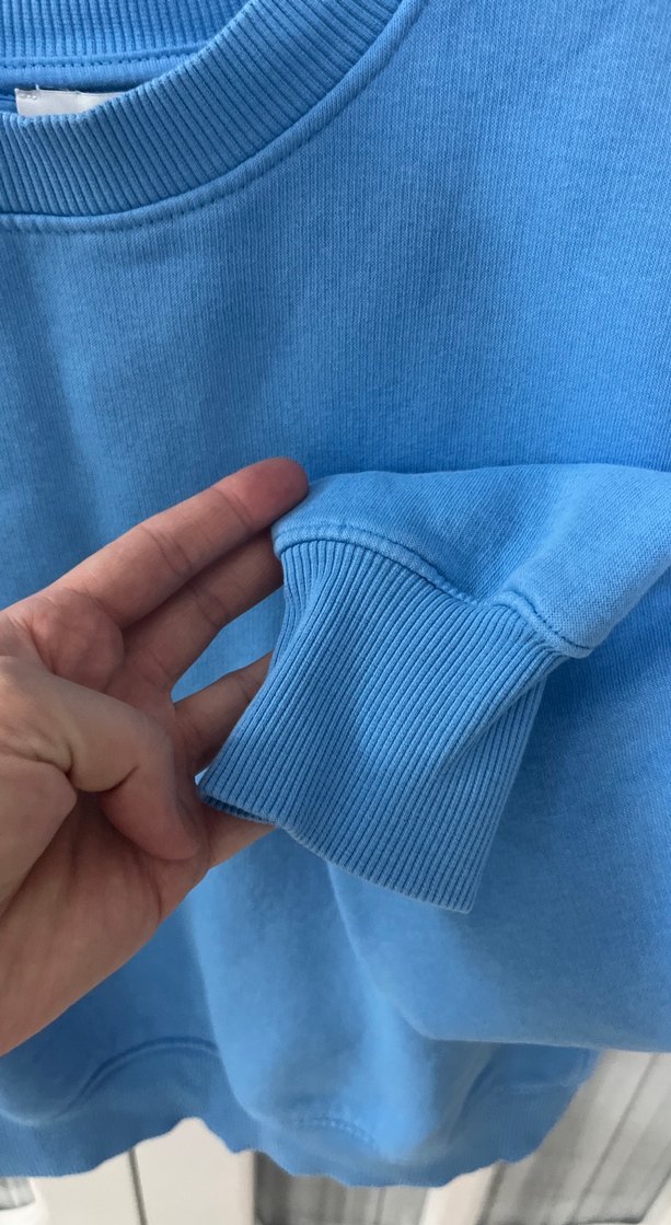 Mavi Kadın Oversize Sweatshirt - Görsel 3