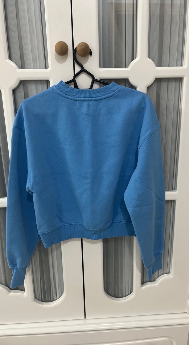 Mavi Kadın Oversize Sweatshirt - Görsel 4