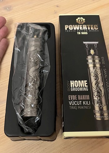 Powertec TR1005 Altın Renkli Vücut Tıraş Makinesi - Görsel 3