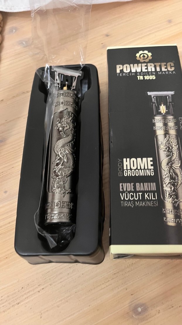 Powertec TR1005 Altın Renkli Vücut Tıraş Makinesi - Görsel 5