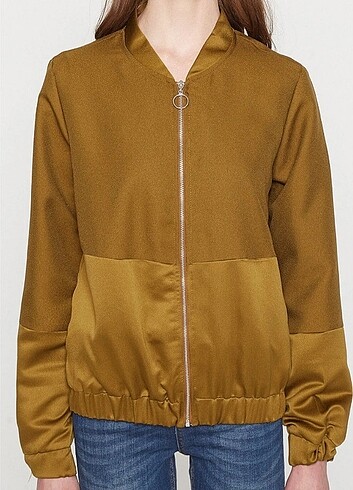 36 Beden Koton Bomber Ceket 