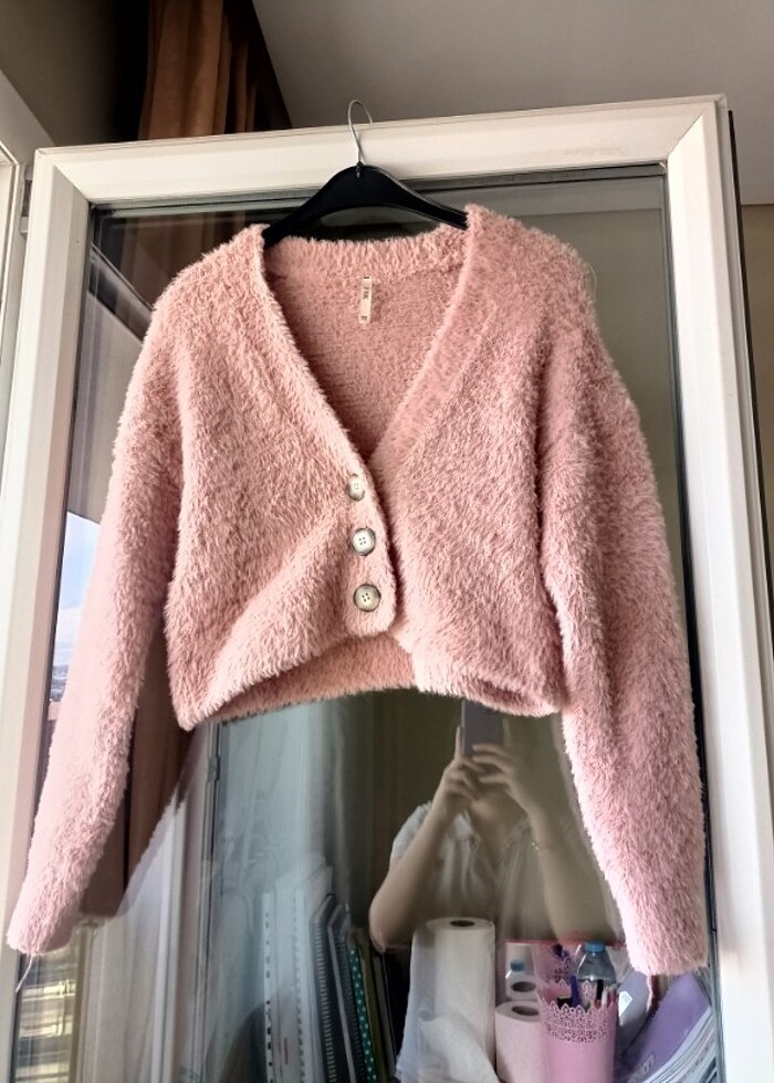 DeFacto peluş hırka - Görsel 2