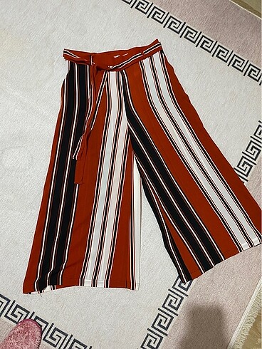 40 Beden Koton geniş paçalı pantolon
