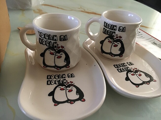  Beden İkili kahve fincanı takımı