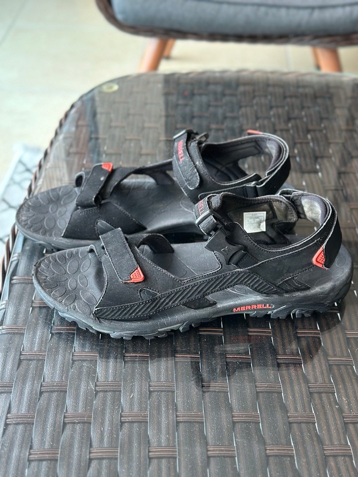 merrell erkek sandalet, 45 numara, gayet iyi durumda.. - Görsel 3