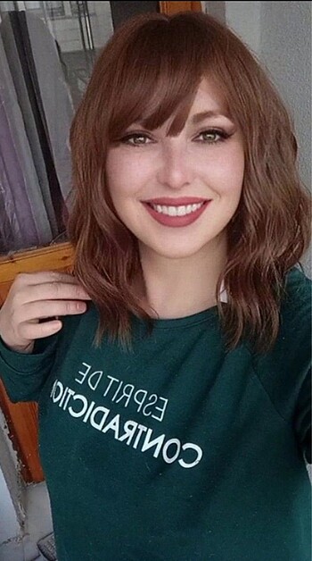 kahverengi peruk..