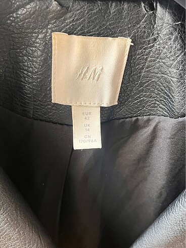 H&M H&M deri ceket