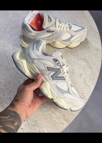 44 Beden beyaz Renk New Balance 9060 Sea Salt Beyaz Kadın Spor Ayakkabı