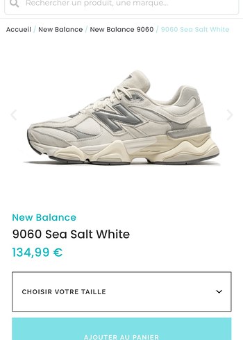 New Balance 9060 Sea Salt Beyaz Kadın Spor Ayakkabı