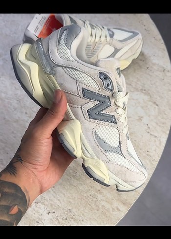 44 Beden New Balance 9060 Sea Salt Beyaz Kadın Spor Ayakkabı