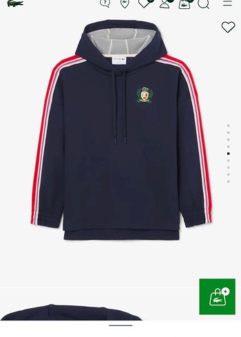 Lacoste orijinal kadın Sweatshirt