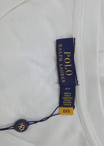 Polo Ralph Lauren Ralph Lauren Beyaz V Yaka kadın Tişört