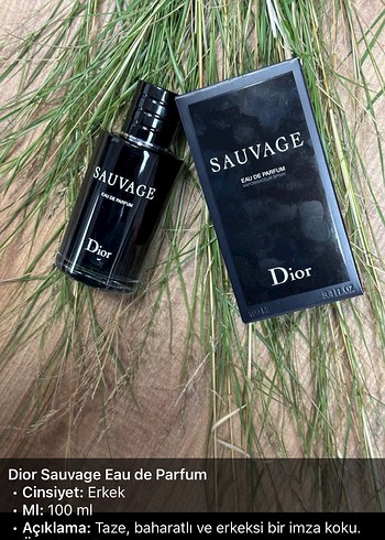 Christian Dior Sauvage Parfüm Erkek 100ml - Görsel 2