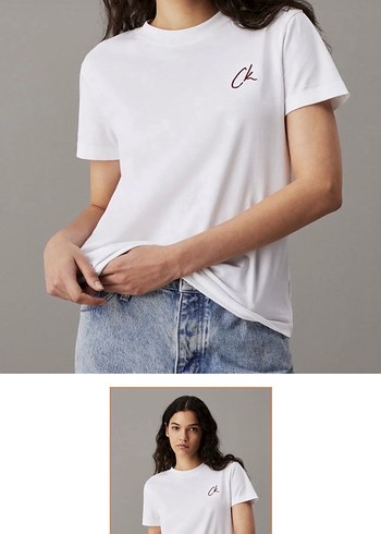 Calvin Klein Kadın T-Shirt - Görsel 3