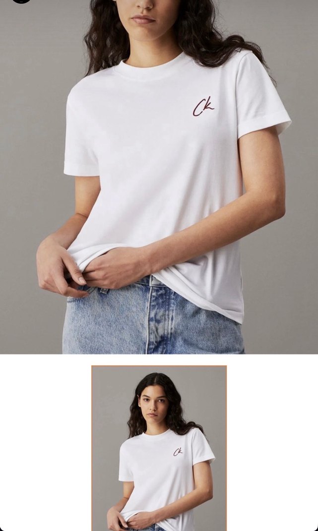 Calvin Klein Kadın T-Shirt - Görsel 3
