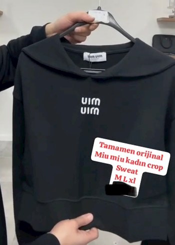 Miu Miu Kadın  Sweatshirt - Görsel 7